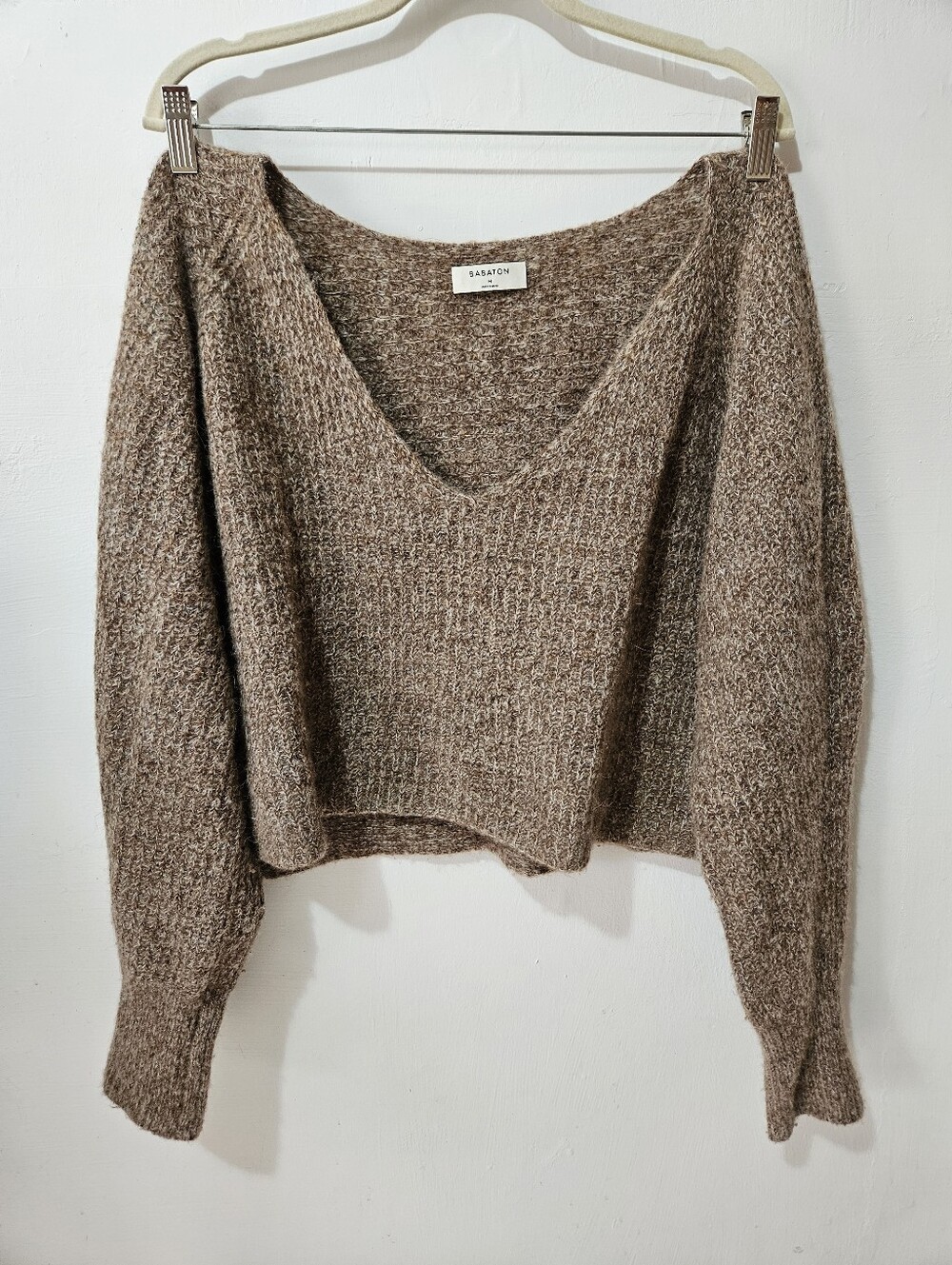 Aritzia babaton Tessin sweater M Alpaca Wool Luxurious - Picture 6 of 13